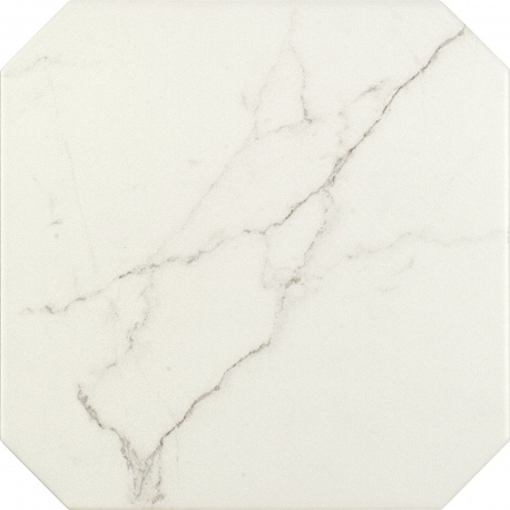 Octagon Verona white 20x20