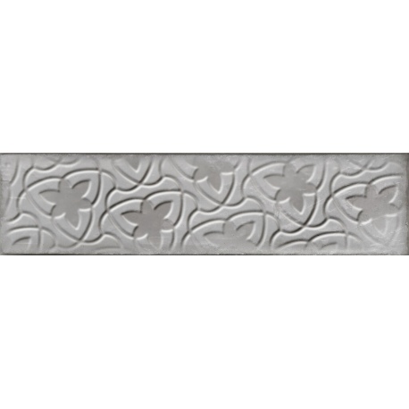 Drop relieve greige brillo 7,5x30