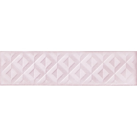 Drop relieve pink brillo 7,5x30