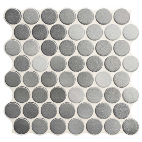 Circle Glossy grey 30,9x30,9