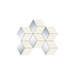 Senza white hex 289x221 mozaikinė plytelė